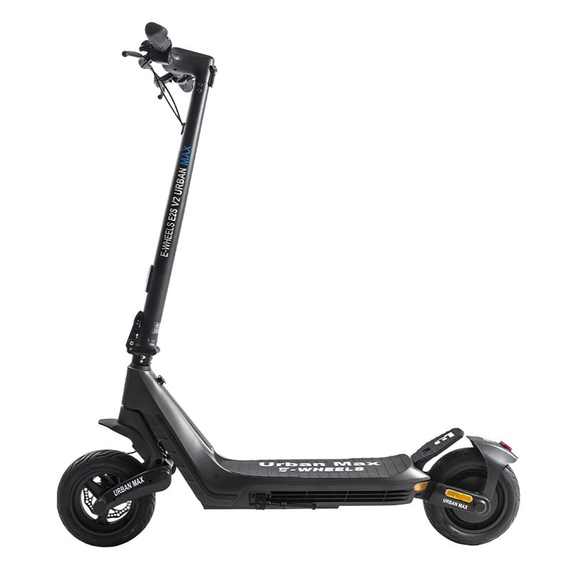 E2S Urban Max 2025 - Musta - Ilmatäytteiset - Ilman rajoitinta