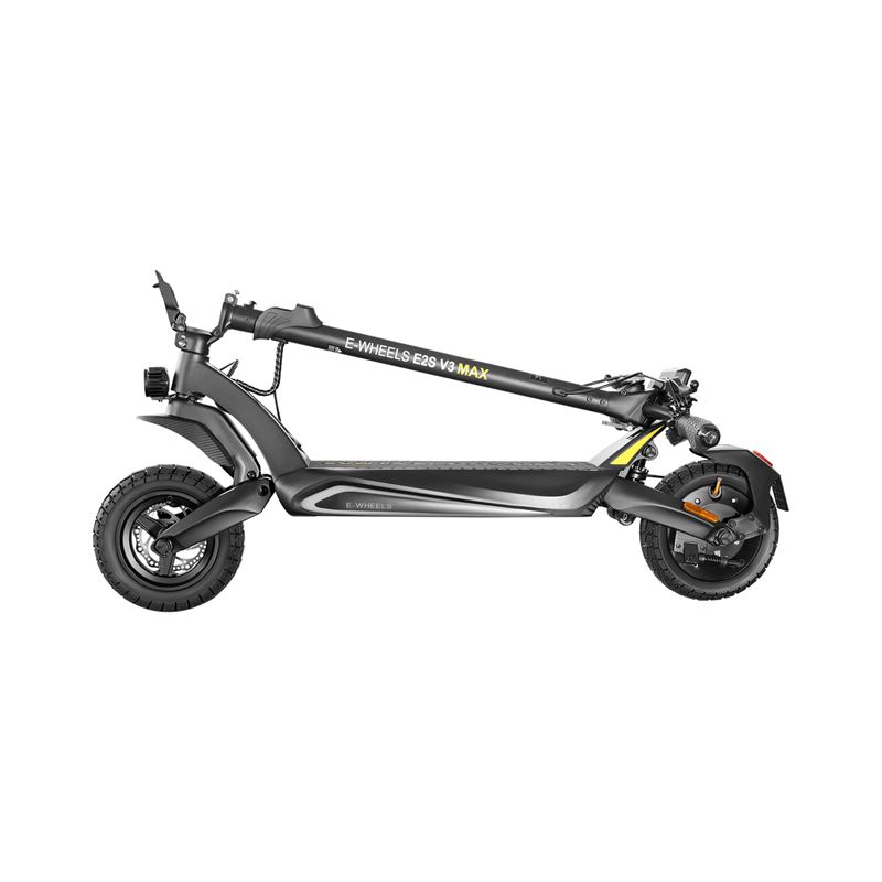 E-Wheels E2S V3 Max - Harmaa - Ilmatäytteiset