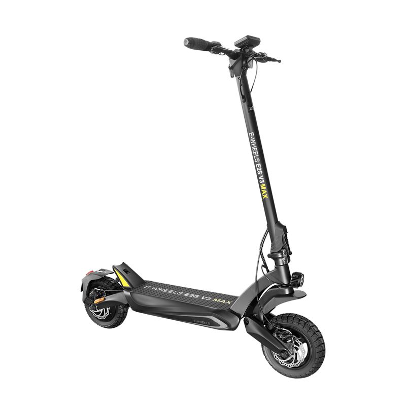 E-Wheels E2S V3 Max - Harmaa - Ilmatäytteiset
