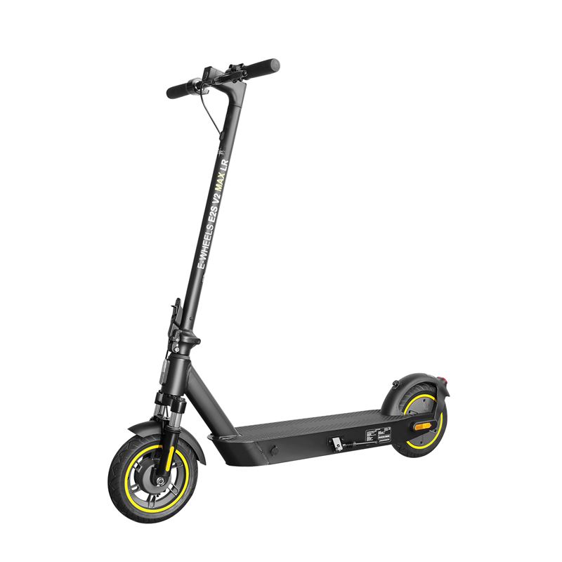 E2S V2 Max Long Range 2025 - Musta - Ilmatäytteiset - 20 km/t