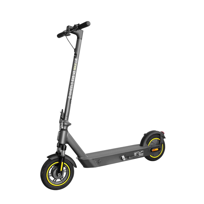 E2S V2 Max Long Range 2025 - Harmaa - Ilmat&#228;ytteiset - 20 km/t