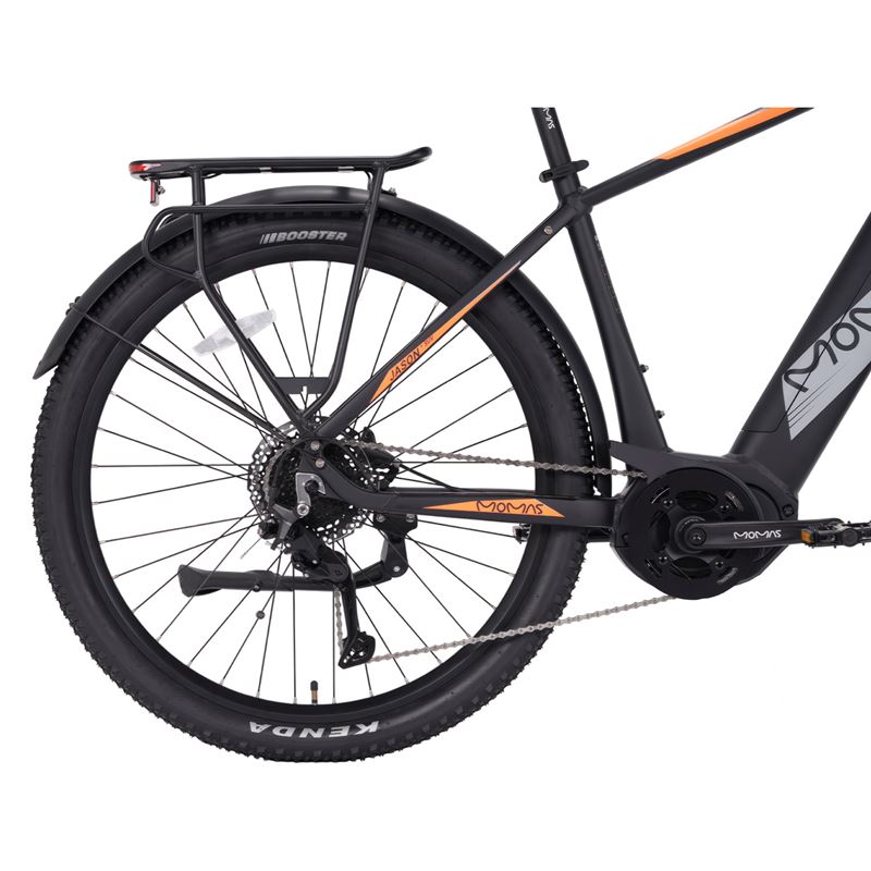 Momas Jason+ SUV 2026 - Black - M (630Wh EN50604 battery, Digiwise display)