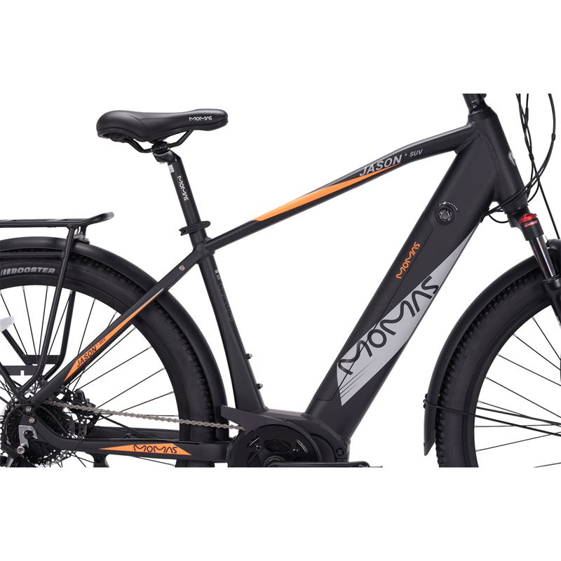 Momas Jason+ SUV 2026 - Black - M (630Wh EN50604 battery, Digiwise display)