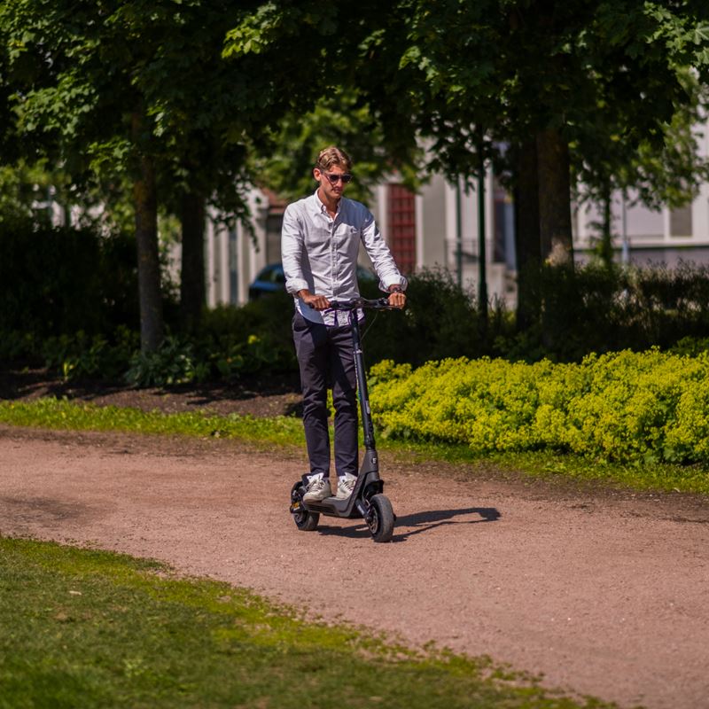 E2S Urban Max - Nopeusrajoitettu - Harmaa