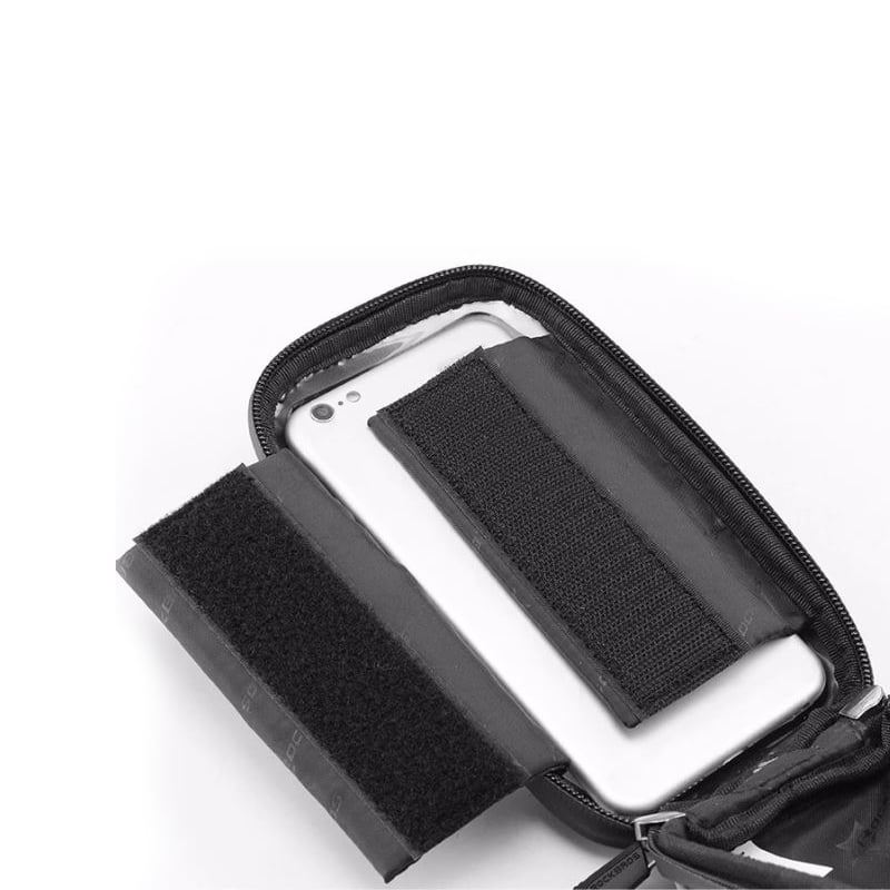 ROCKBROS vedenpitävä puhelinpidike säilytystilalla