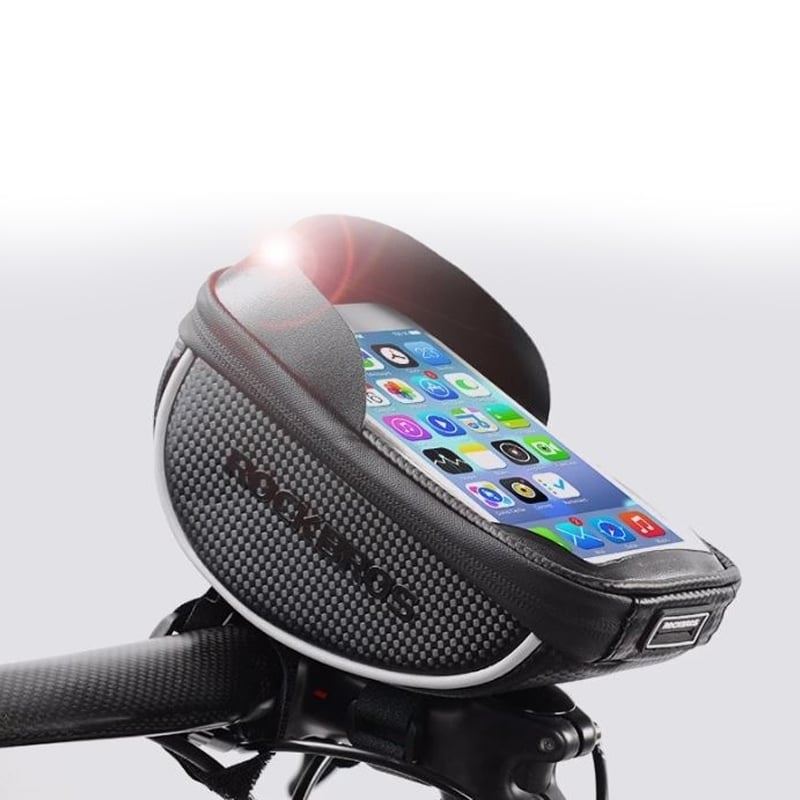 ROCKBROS vedenpitävä puhelinpidike säilytystilalla